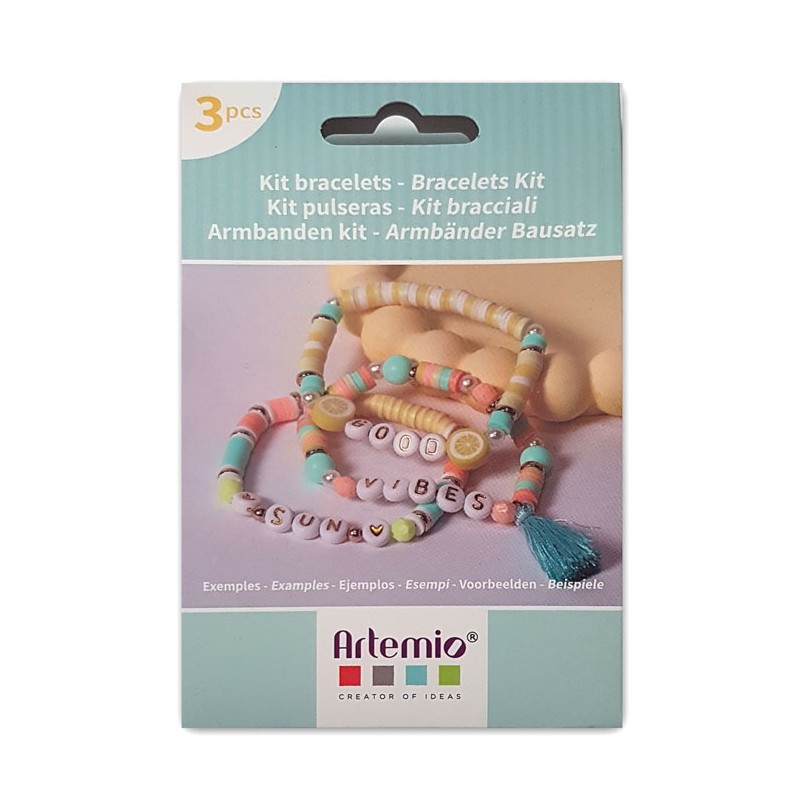Kit DIY Bracelets x3pcs - Good Vibes
