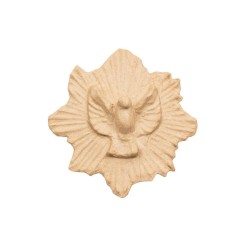 Ex-voto Colombe en papier maché - 16 cm