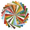 Papier Origami Nature 20x20 cm, pochette de 60 fls 70 g/m²