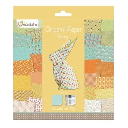 Pochette Origami 60 fls 20x20cm 70gr - Spring