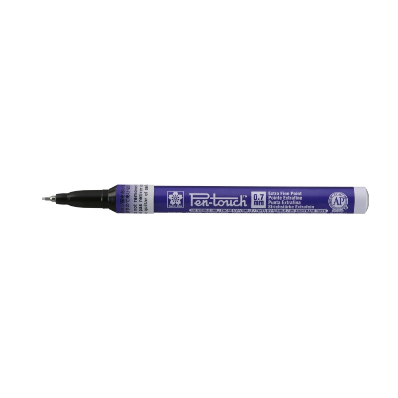 Marqueur permanent Pen Touch Bleu UV - Sakura