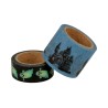Masking tape 30 et15 mm x5 m x2pcs - Halloween Château et fantôme