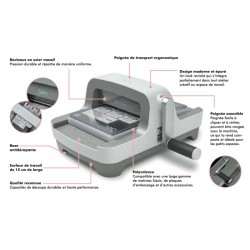 Big Shot Sizzix - Machine de découpe A5