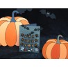 Mini-guirlandes papier Happy Halloween 8,5cm x4pcs