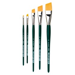 Pinceau biseauté Nova en synthétique, série 1373