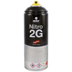 Aérosol peinture Nitro 2G Noir silver killer, spray 400ml
