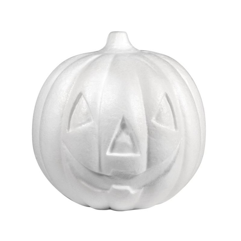 Citrouille en polystyrène en demi-sphères