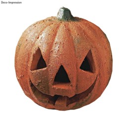 Citrouille en polystyrène en demi-sphères