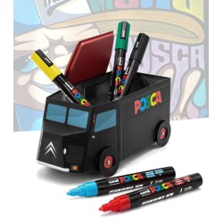Coffret Collector camion Tub Citroën + 5 Posca couleurs basiques