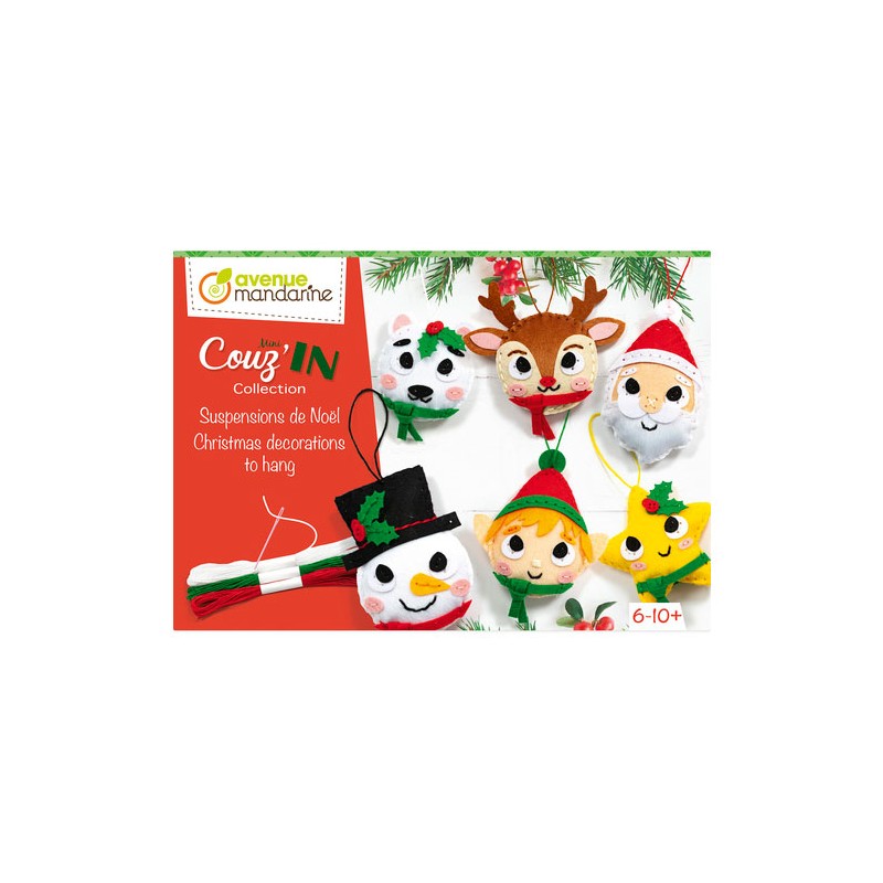 Boîte créative - Mini Couz'in Suspensions de Noel