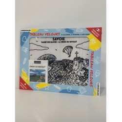 Tableau velours à colorier Chambéry - Le Nivolet