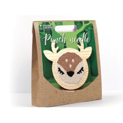 Kit Punch Needle Biche ø15cm