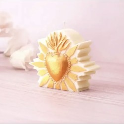 Kit DIY Bougies Ex-Voto, cire 100% colza