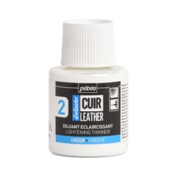 Diluant éclaircissant pour cuir Sétacolor, pot de 110ml
