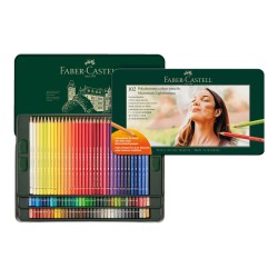 Boite métal de 102 crayons Polychromos Lightfastness Museum Conditions