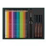 Coffret Mixed Média 17 crayons aquarellables Albrecht Dürer + 3 feutres Pitt