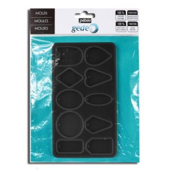 Moule silicone Formes géométriques n°1 x10 pcs