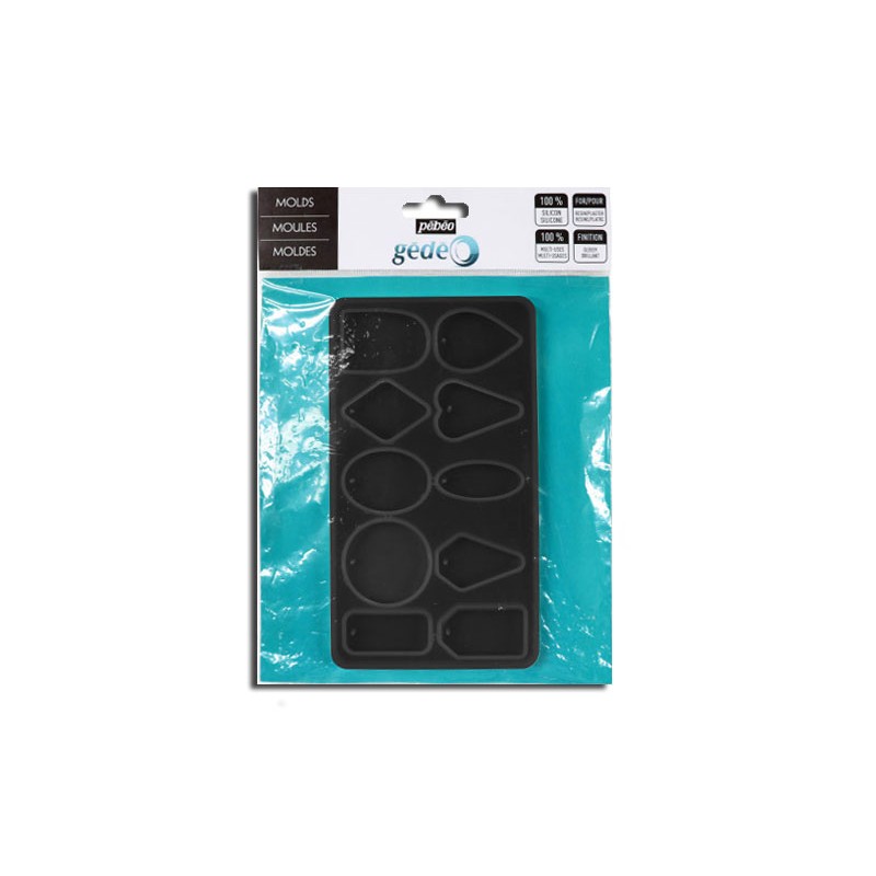 Moule silicone Formes géométriques n°1 x10 pcs