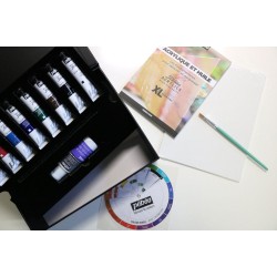 Coffret complet Studio XL Acrylique - Techniques de base