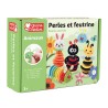 Kit créatif perles et feutrine - Petits animaux