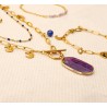 Kit DIY Bijoux inoxydables Les Inox - Parure violette