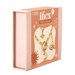 Kit DIY Bijoux inoxydables Les Inox - Parure dorée