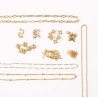 Kit DIY Bijoux inoxydables Les Inox - Parure dorée