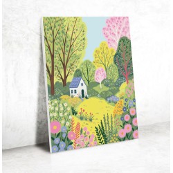 Peinture par numéro 30x40cm - Havre de paix