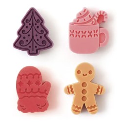 Moule fondants à bougie thermoforme - 4 modèles Cocooning