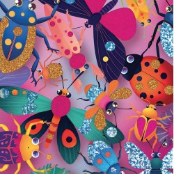 Kit Cartes à métalliser x3pcs - Insectes