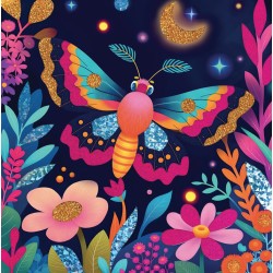 Kit Cartes à métalliser x3pcs - Insectes