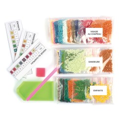 Cartes à strasser x3pcs - Dia de los muertos