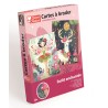 Kit Cartes à broder de sequins x2pcs - Forêt enchantée