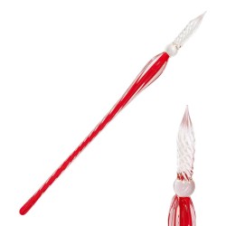 Plume de verre torsadée - Jacques Herbin