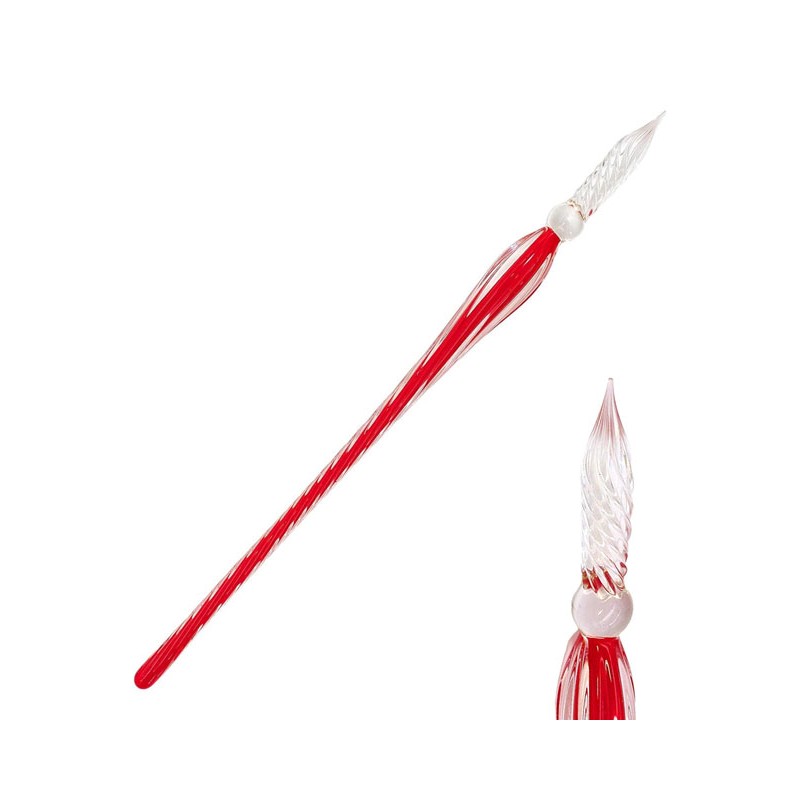 Plume de verre torsadée - Jacques Herbin