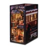 Kit maquette Book Nook en bois - Mystère dans le train