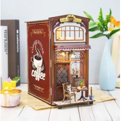 Kit maquette Book Nook en bois - Maison du café