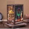 Kit maquette Book Nook en bois - Le pharmacien magique