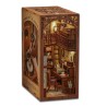 Kit maquette Book Nook en bois - Le rythme secret
