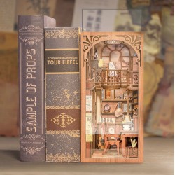 Kit maquette Book Nook en bois - Le rythme secret