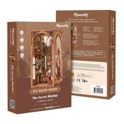 Kit maquette Book Nook en bois - Le rythme secret