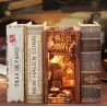 Kit maquette Book Nook en bois - Librairie éternelle