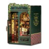 Kit maquette Book Nook en bois - Librairie des Hiboux
