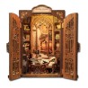 Kit maquette Book Nook en bois - Souvenirs de la librairie