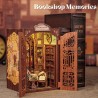 Kit maquette Book Nook en bois - Souvenirs de la librairie