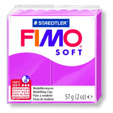 Pâte polymère Fimo Soft, pain 57g