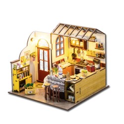 Kit maquette Maison miniature en bois - Cuisine de Peta