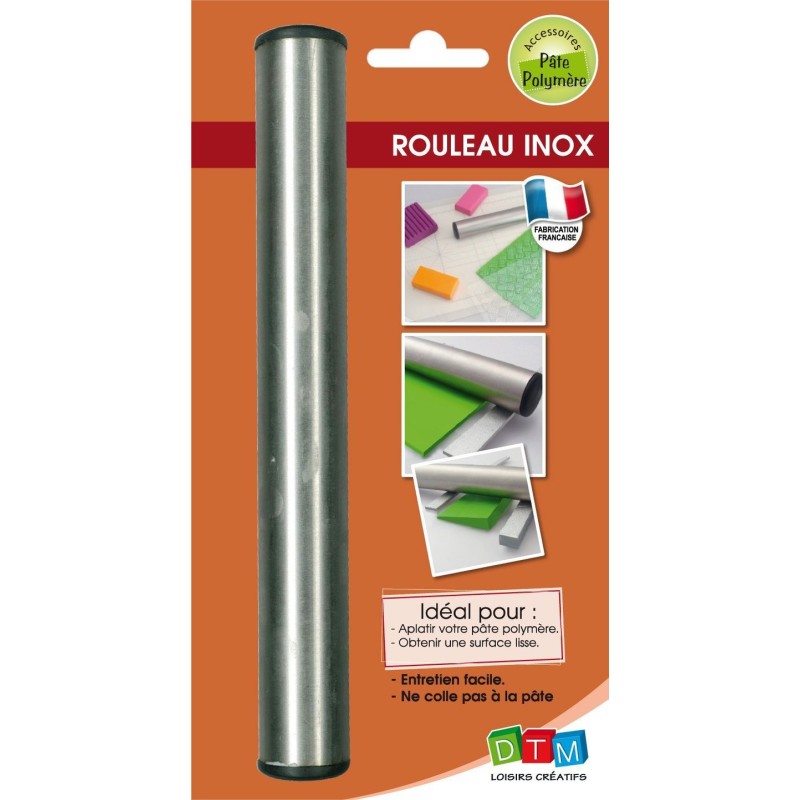 Rouleau inox pour modelage