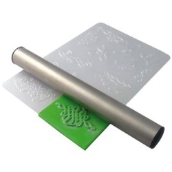 Rouleau de modelage en inox