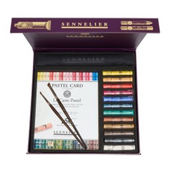 Coffret carton 12 pastels à l'Écu Sennelier
